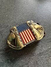 Buckle / Gürtelschnalle mit Feuerzeug - Western