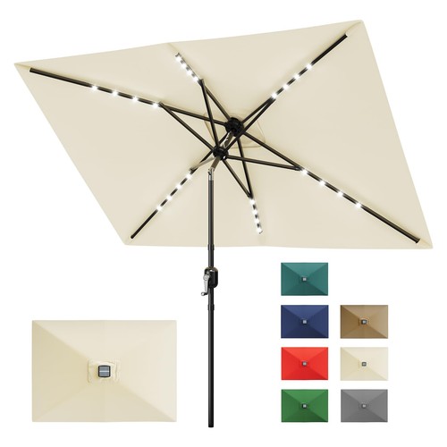 3x2m sonnenschirm ampelschirm - sonnenschirm,