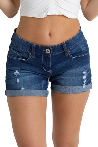Damen denim shorts basic - damen,