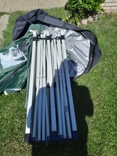 zelt 3x6m wasserdicht grün 1 mal benutzt wie neu