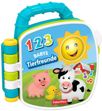 Fisher-Price GFP29 Tierfreunde Liederbuch Baby Spielzeug Lernspielzeug Musik