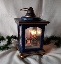 Weihnachtliche Holzlaterne-