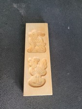 Spekulatius Form , Holz , Springerle Form , 2 er Form, Hase und Hahn