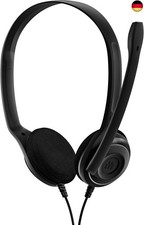 EPOS PC 8 USB On-Ear-Stereo Wired Headset mit Mikrofon, Kopfhörer mit Kabel, 