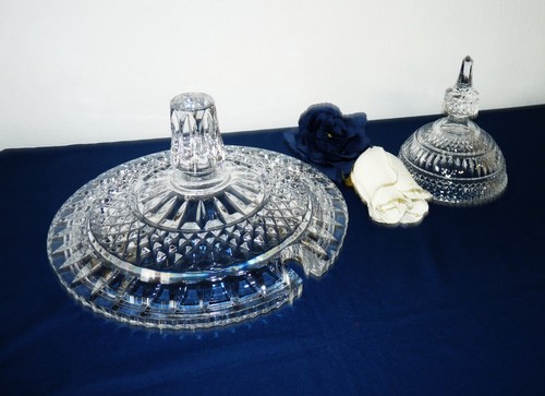 Set tlg bleikristall - set, 2-tlg.: