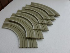 ERSATZTEILE FÜR FALLER AUTORENNBAHN-  6 X SCHIENENTEILE-STRASSE-