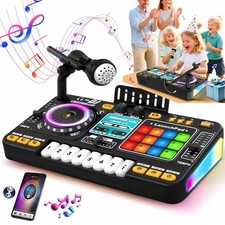 DJ Spielzeug Mit MIDI Controller Aufnahmefunktion Bluetooth Für Kinder Mixer DE