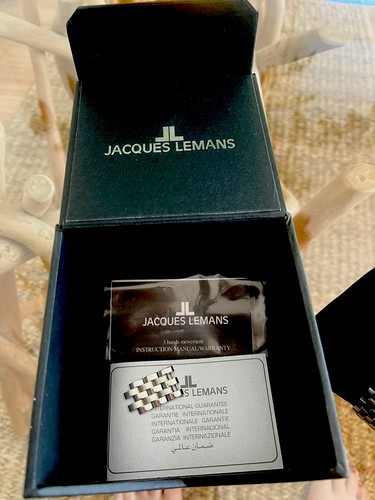 Jacques lemans damenuhr ovp - damenuhr,