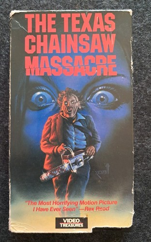 Vhs texas chainsaw massacre - vhs,