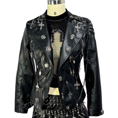 Vintage punk jacke diy - vintage, gothic