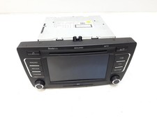 2011 SKODA OCTAVIA Radio Stereo Kopf Einheit 1Z0035156F Benötigt Code