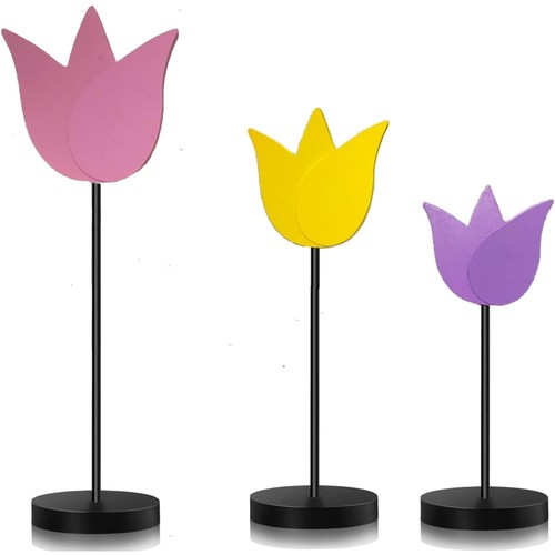 Stück holzblumen tulpen - 3,