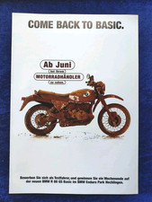 BMW R 80 GS Basic Prospekt