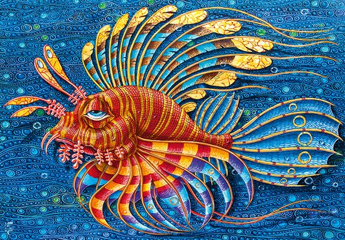 Puzzle rotfeuerfisch - (500, t.)
