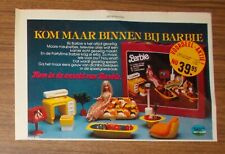 Seltene Werbung vintage BARBIE