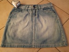 Jeans Mini Rock Damen, Taschen, Denim, helleres blau, Gr. 38, Casa Blanca