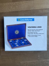 Leuchtturm Volterra UNO 2 Euro Gedenkmünzen „10 Jahre Euro“ in Kapseln
