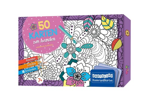 Karten zum ausmalen - zum,