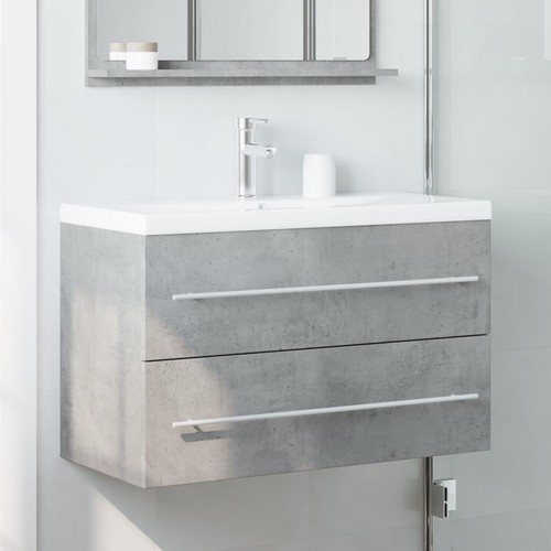 Waschbeckenunterschrank beton - waschbeckenunterschrank,