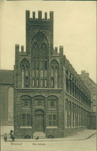 Ansichtskarte wismar alte - ansichtskarte,