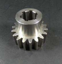 Zahnrad gefräst | Stahl | geradeverzahnt 18Z | Modul 3 | für Keilwelle 6x20,7x25