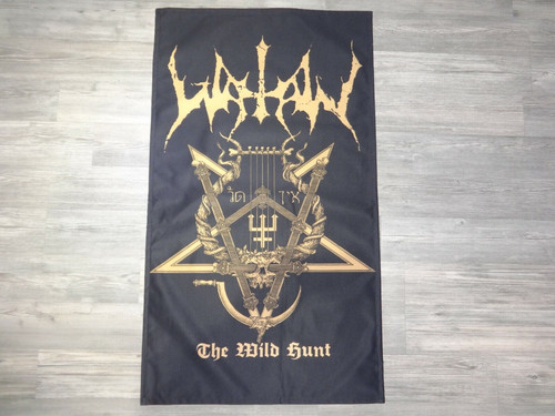 Watain flag flagge - flagge, black