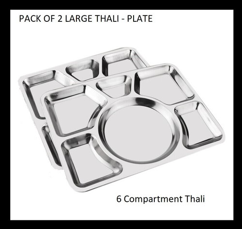 Große teller big thali 6 - thali,