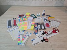 Bastel Büro Riesen SET  Schreibwarenset Bürobedarf Schulsachen malen Schere uvm.