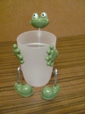 Zahnputzbecherhalter Frosch  grün