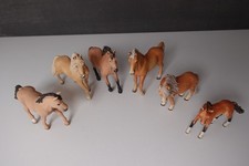 Schleich Pferde Sammlung verschiedene Rassen 6 Stück– guter Zustand