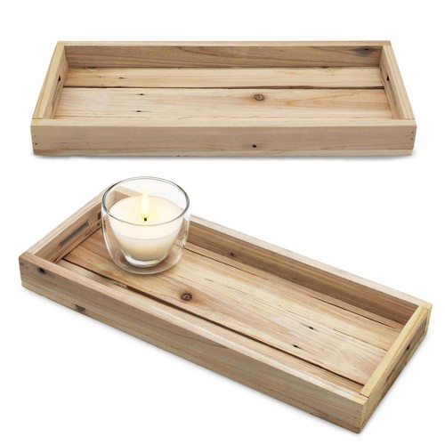 Holz kerzen brett - holz, rechteckig