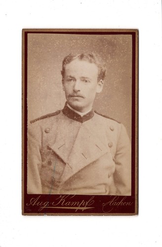 Cdv foto herrenportrait mann - cdv,