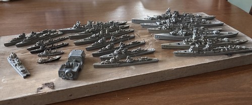 Konvolut metall kriegsschiffe - konvolut, metall-kriegsschiffe