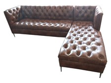 Chesterfield Ecksofa L-Form