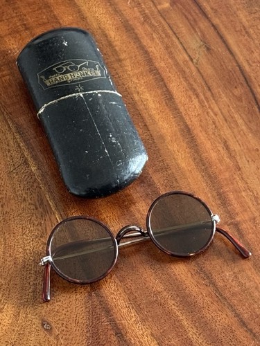 Seltene antike brille mit - antike,