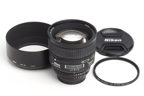 Nikon 4 85mm nikkor - 1.4/85mm,
