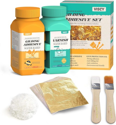 Blattgold kleber set - kleber, 200ml