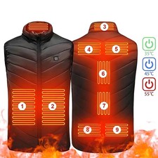 Zone unisex usb beheizbare - 9-zone,