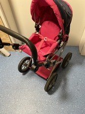 Puppenwagen mit Tragetasche