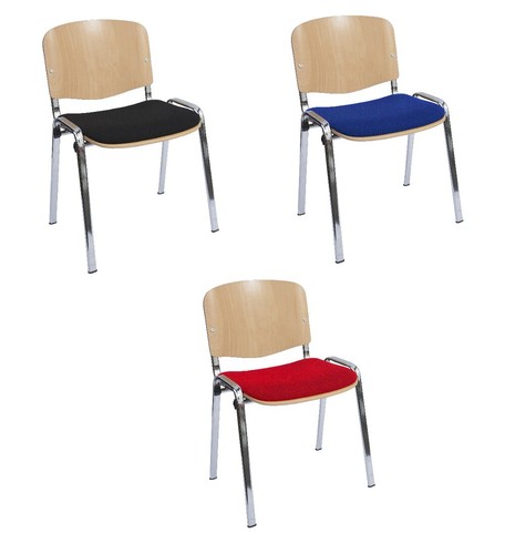 Besucherstuhl abgepolstert