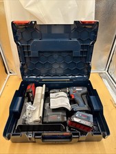 Bosch GSR 18-2-LI Akku-Bohrschrauber Set 18V 2x2,0Ah L-Case Ladegerät Adapter