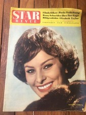 Star Revue Nr. 6 1959 Sophia Loren, Romy Schneider, Elizabeth Taylor Marika Rökk