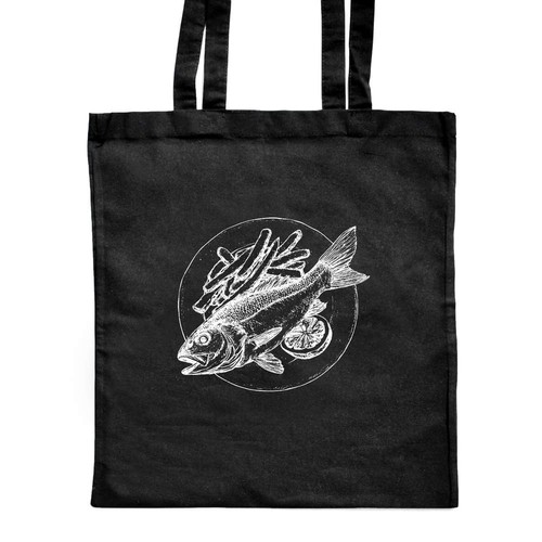 Shopper tasche fish and - 'fish, chips