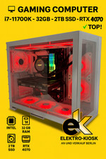 ? Gaming Computer i7-11700K - 32GB - 2TB SSD - RTX 4070  Pc Tower Desktop ✅