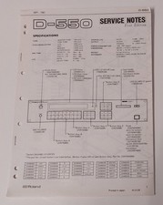 Roland 550 service manual - roland,