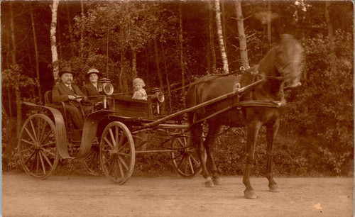 Foto post kutsche 1910 - foto,