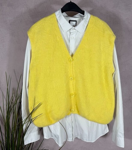 Flauschig weicher pullunder - flauschig,