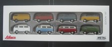 Schuco Edition 1/87 : Set mit 8 VW T2, verschiedene Modelle und Farben