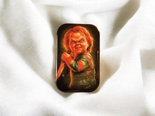 Chucky mit Messer • Creepy Doll • Child Horror Art • Slasher Kult Magnet