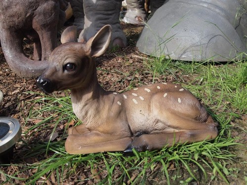 Hirsch deko figur - , reh